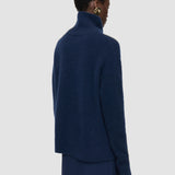 Blue Terry Brushed Cashmere Silk Knitwear - Joseph