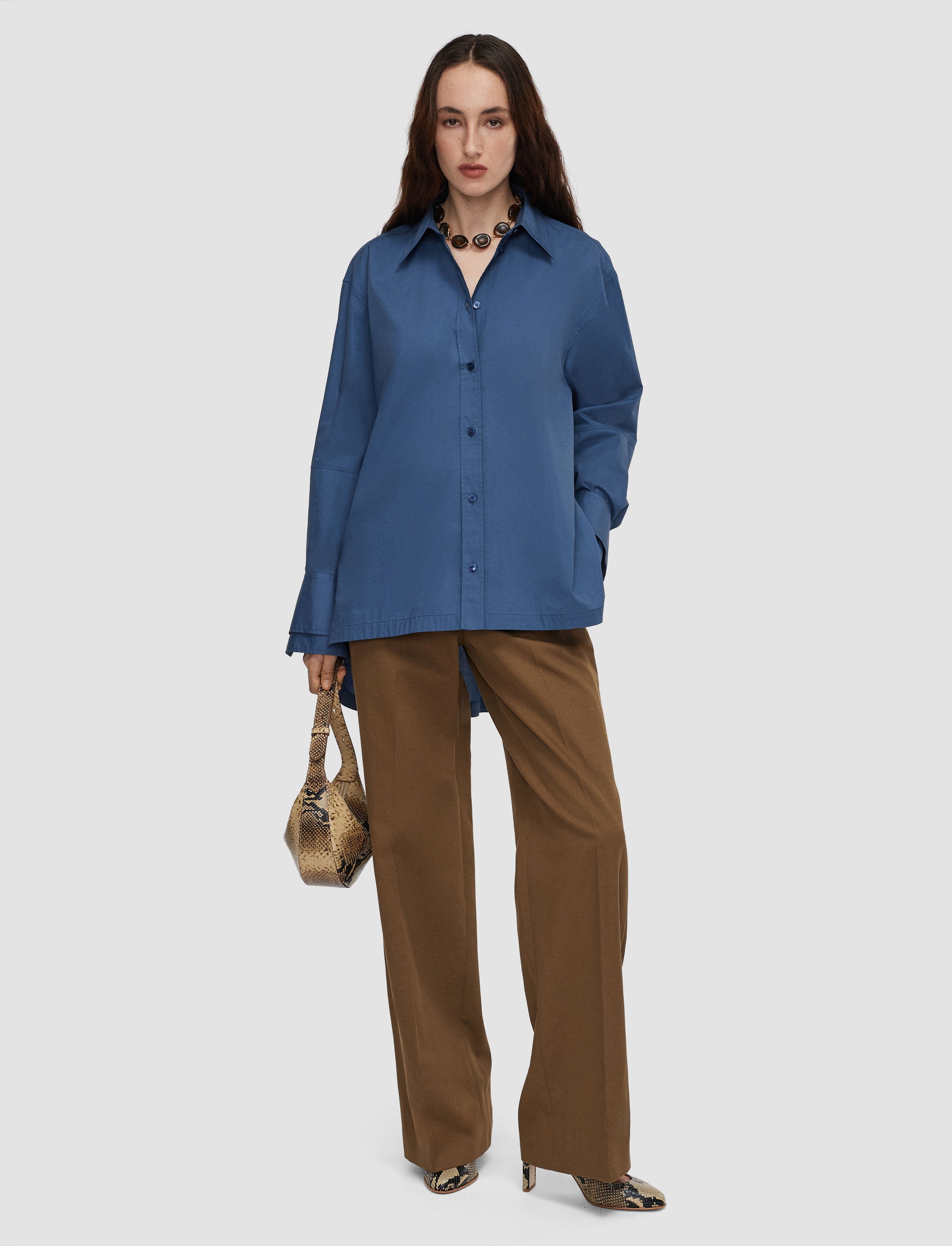 blue-theia-cotton-poplin-shirt-JOSEPH