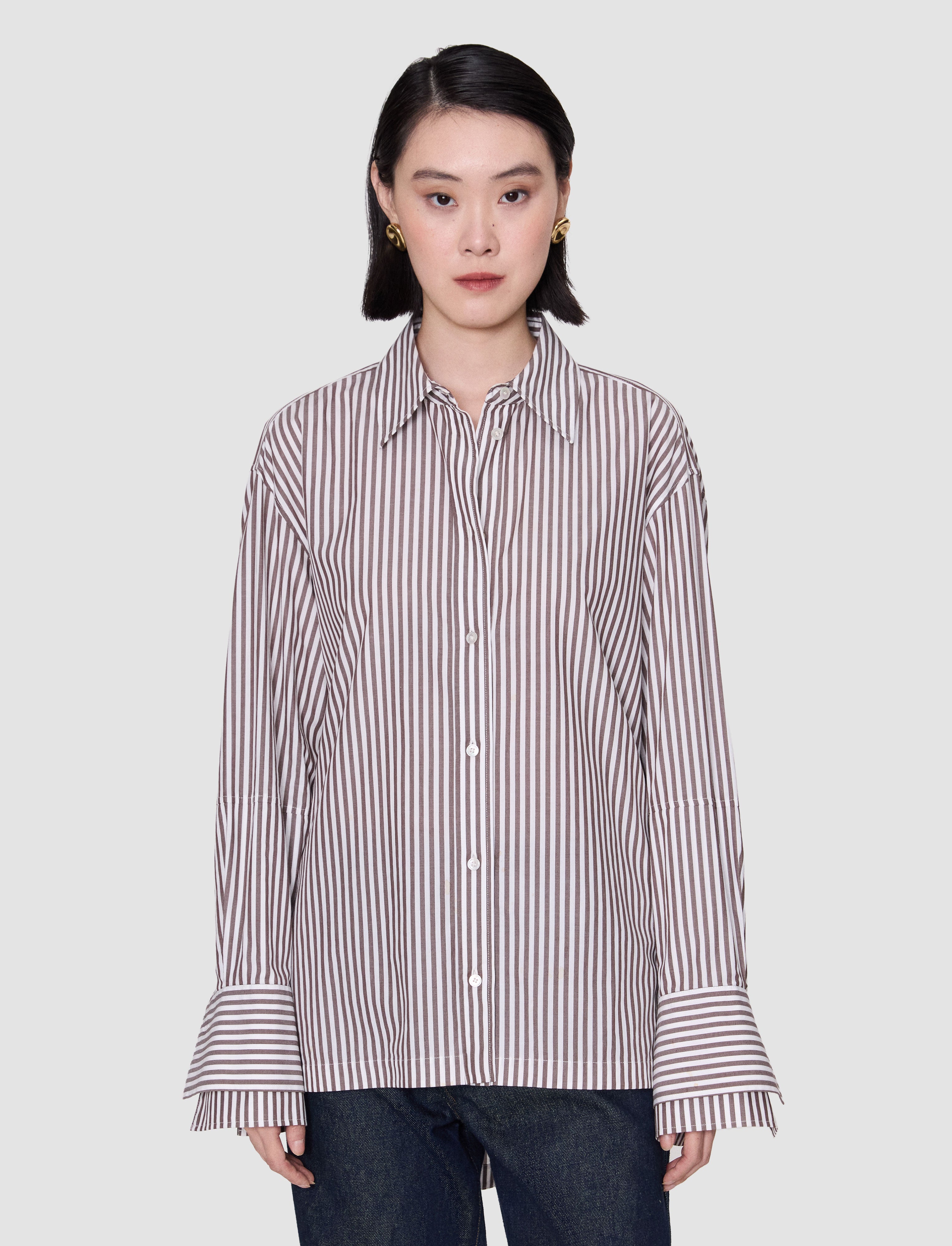 multicolour-theia-cotton-stripe-shirt-JOSEPH
