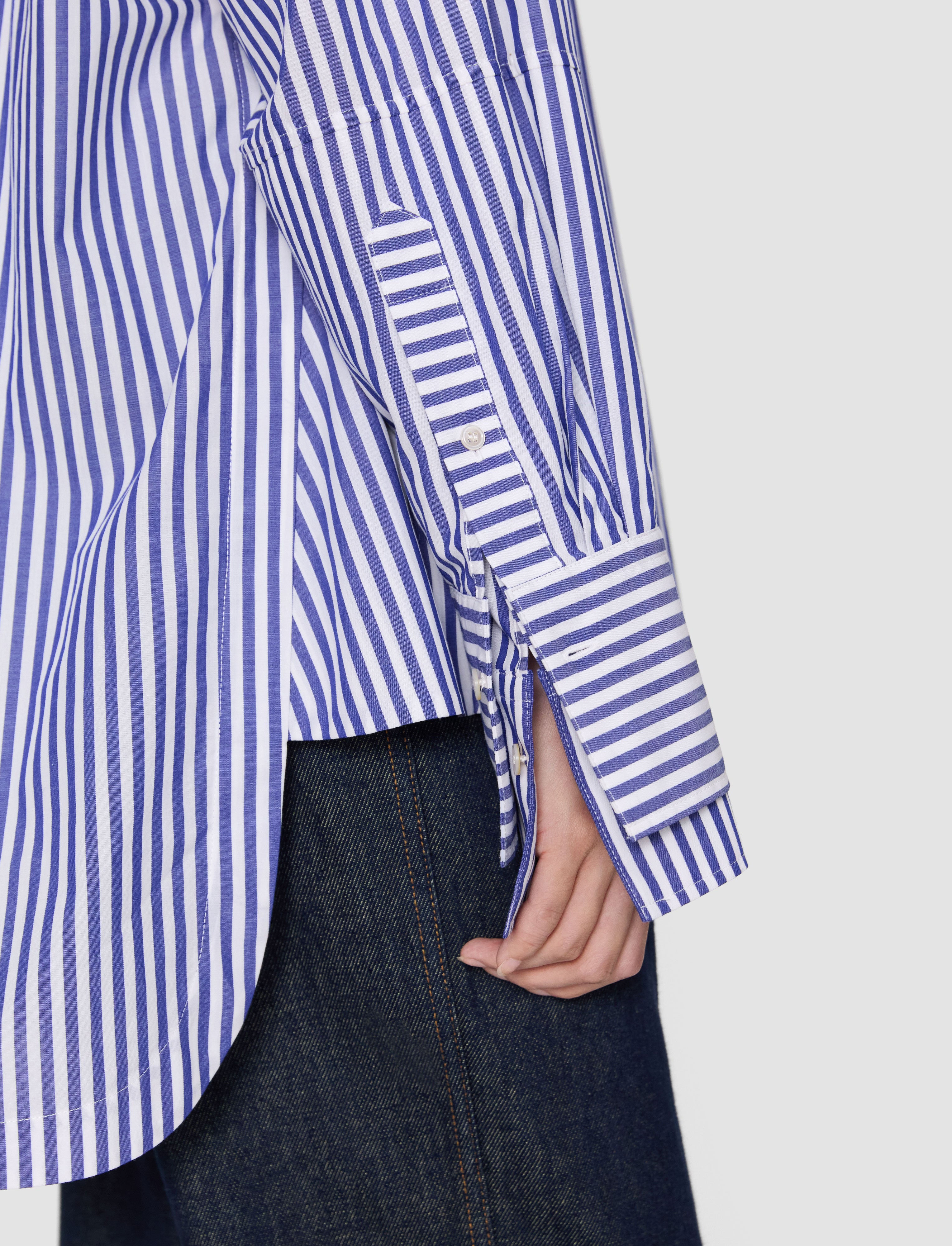 multicolour-theia-cotton-stripe-shirt-JOSEPH