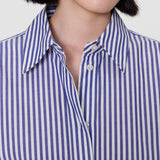 Multicolour Theia Cotton Stripe Shirt - Joseph