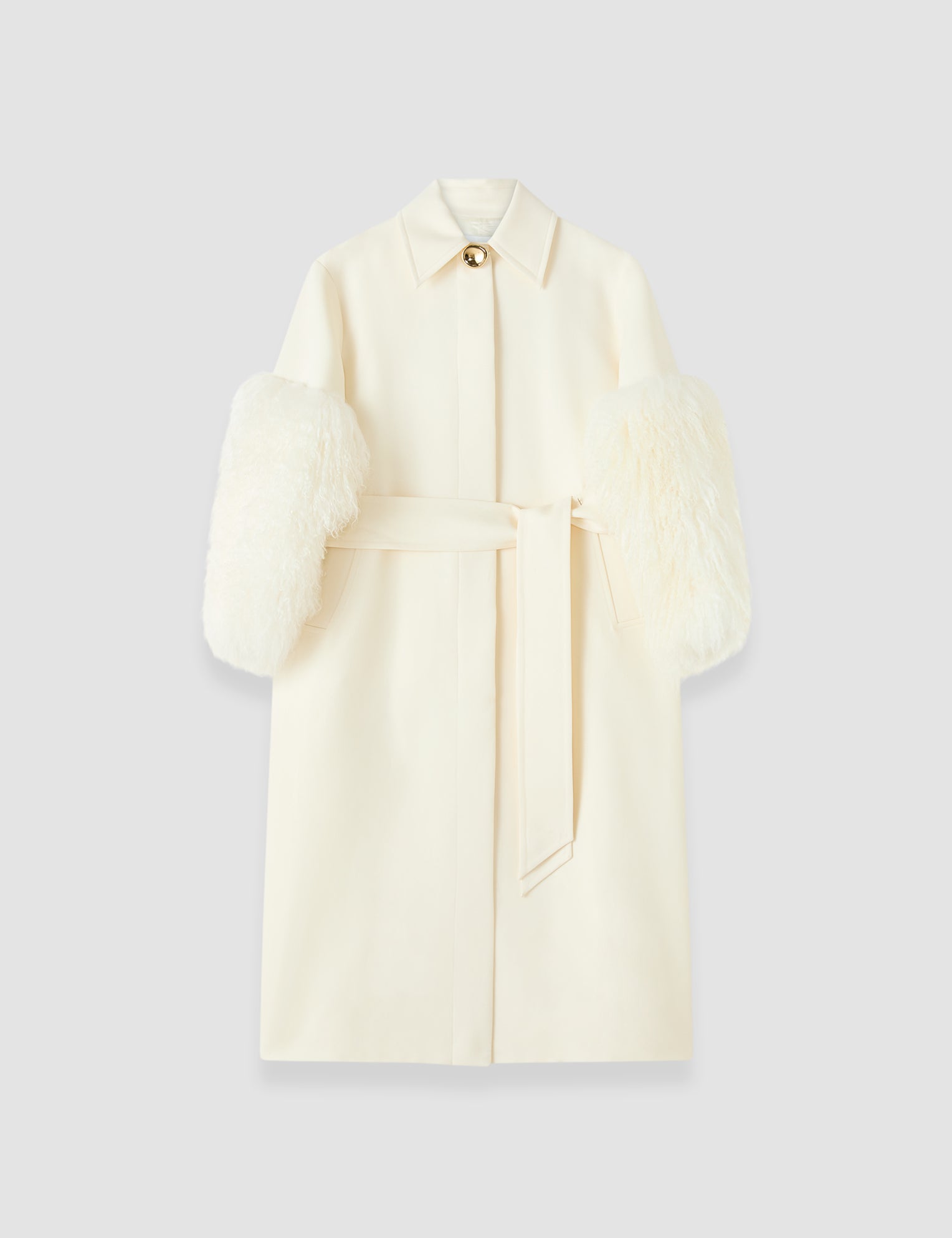White Tides Virgin Wool Coat - Joseph