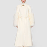 White Tides Virgin Wool Coat - Joseph