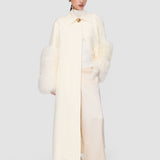 White Tides Virgin Wool Coat - Joseph