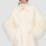 White Tides Virgin Wool Coat - Joseph