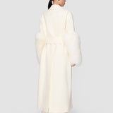 White Tides Virgin Wool Coat - Joseph