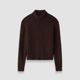 Brown Tilly Lofty Cashmere High Neck Jumper - Joseph