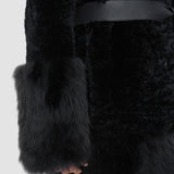 Grey Tina Shearling Coat - Joseph