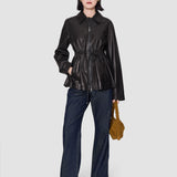 Black Tullia Soft Nappa Jacket - Joseph