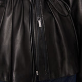 Black Tullia Soft Nappa Jacket - Joseph