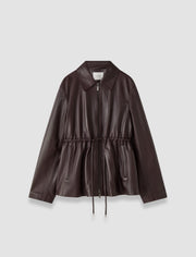Purple Tullia Soft Nappa Jacket - Joseph