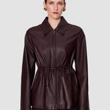 Purple Tullia Soft Nappa Jacket - Joseph