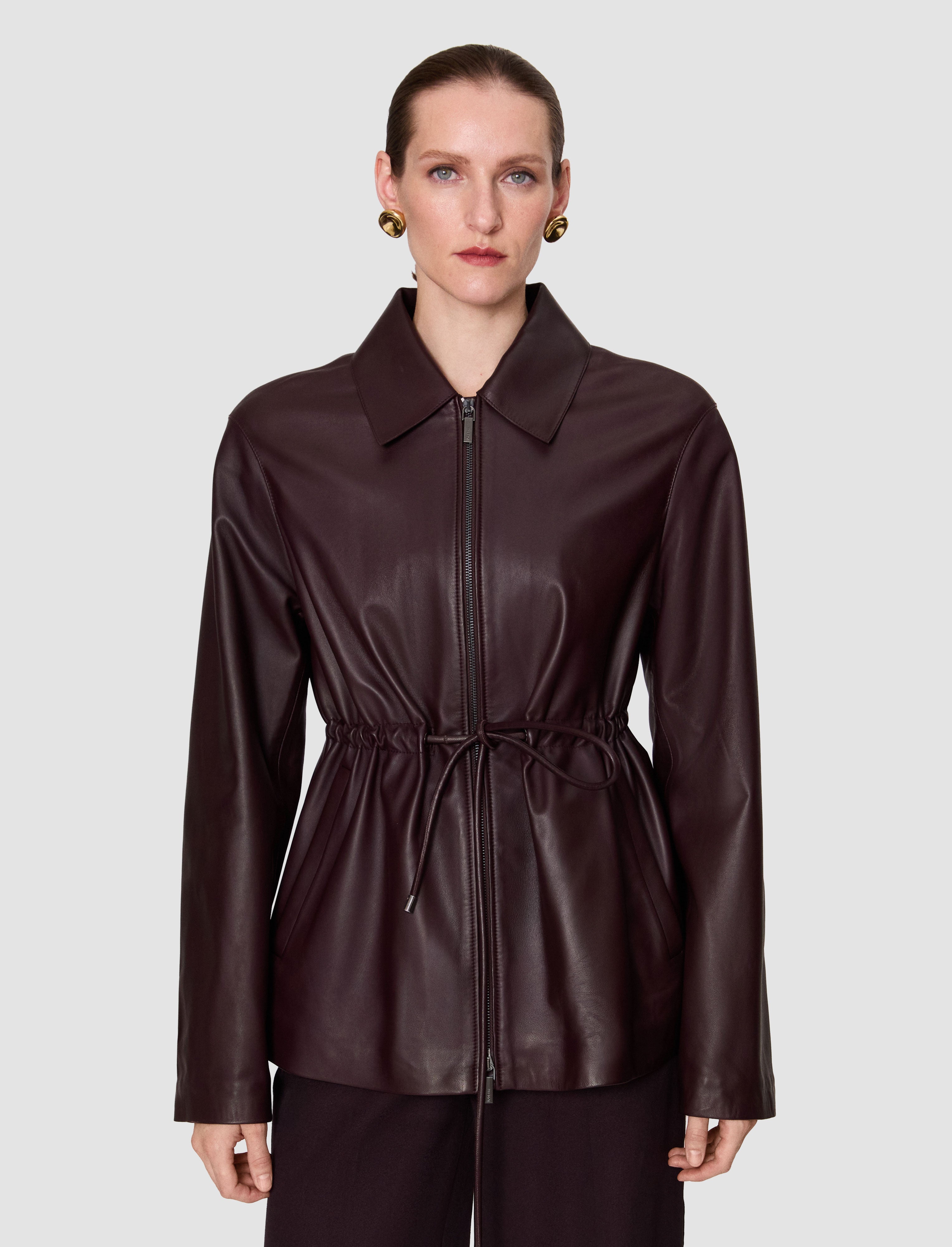 violet-veste-tullia-en-cuir-nappa-souple-JOSEPH