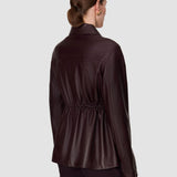 Purple Tullia Soft Nappa Jacket - Joseph