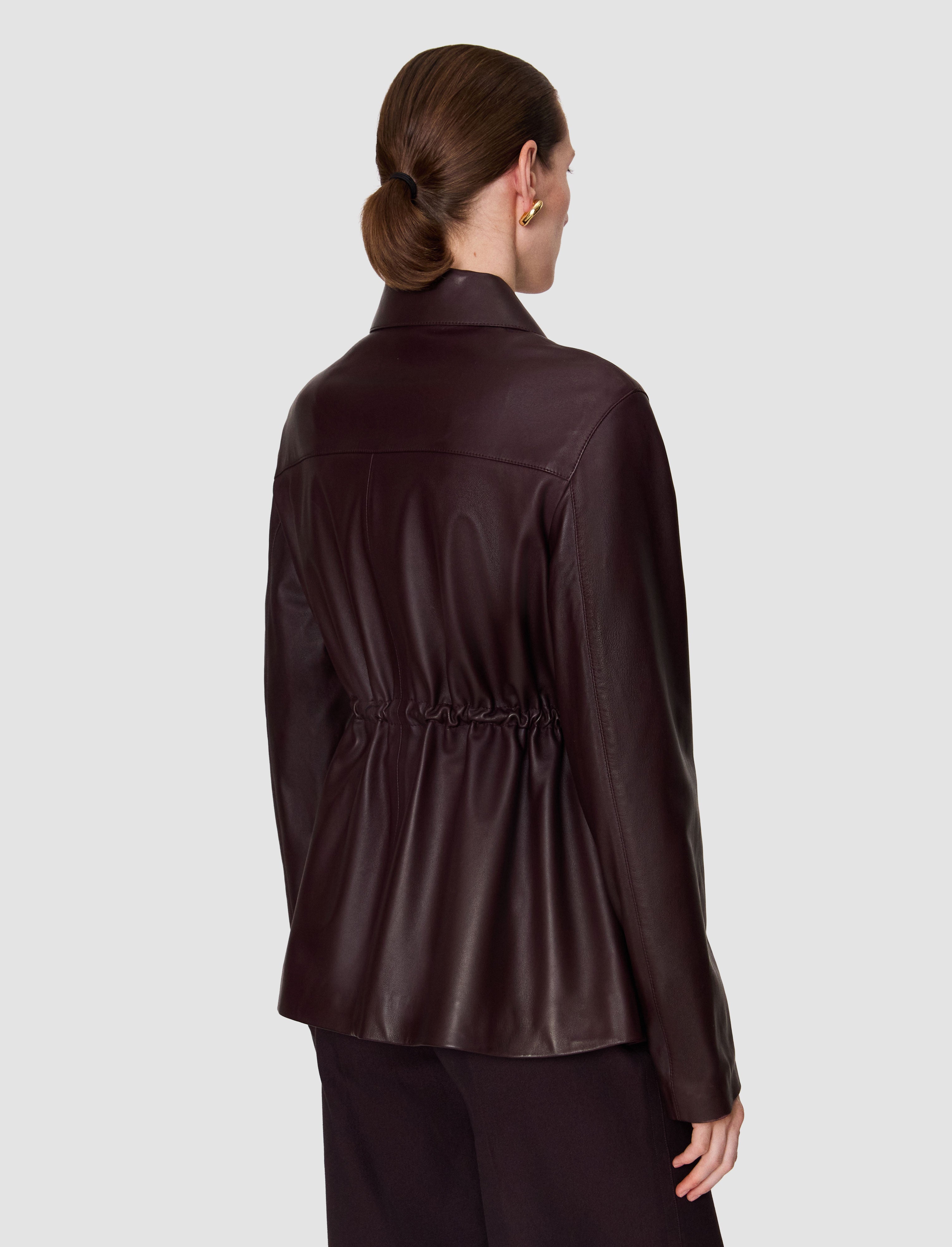 violet-veste-tullia-en-cuir-nappa-souple-JOSEPH