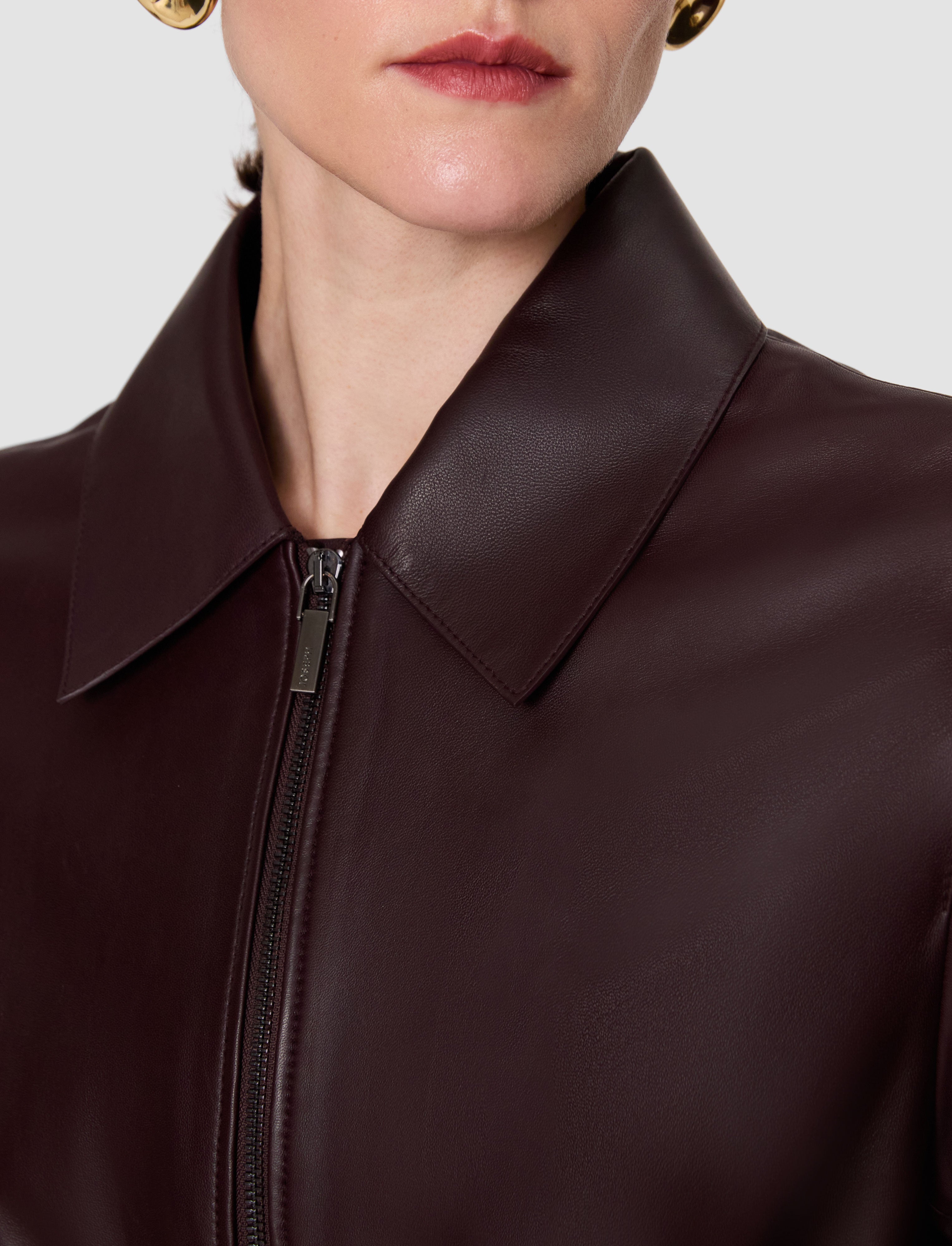 violet-veste-tullia-en-cuir-nappa-souple-JOSEPH