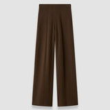 Brown Viola Light Pure Cashmere Trousers - Joseph