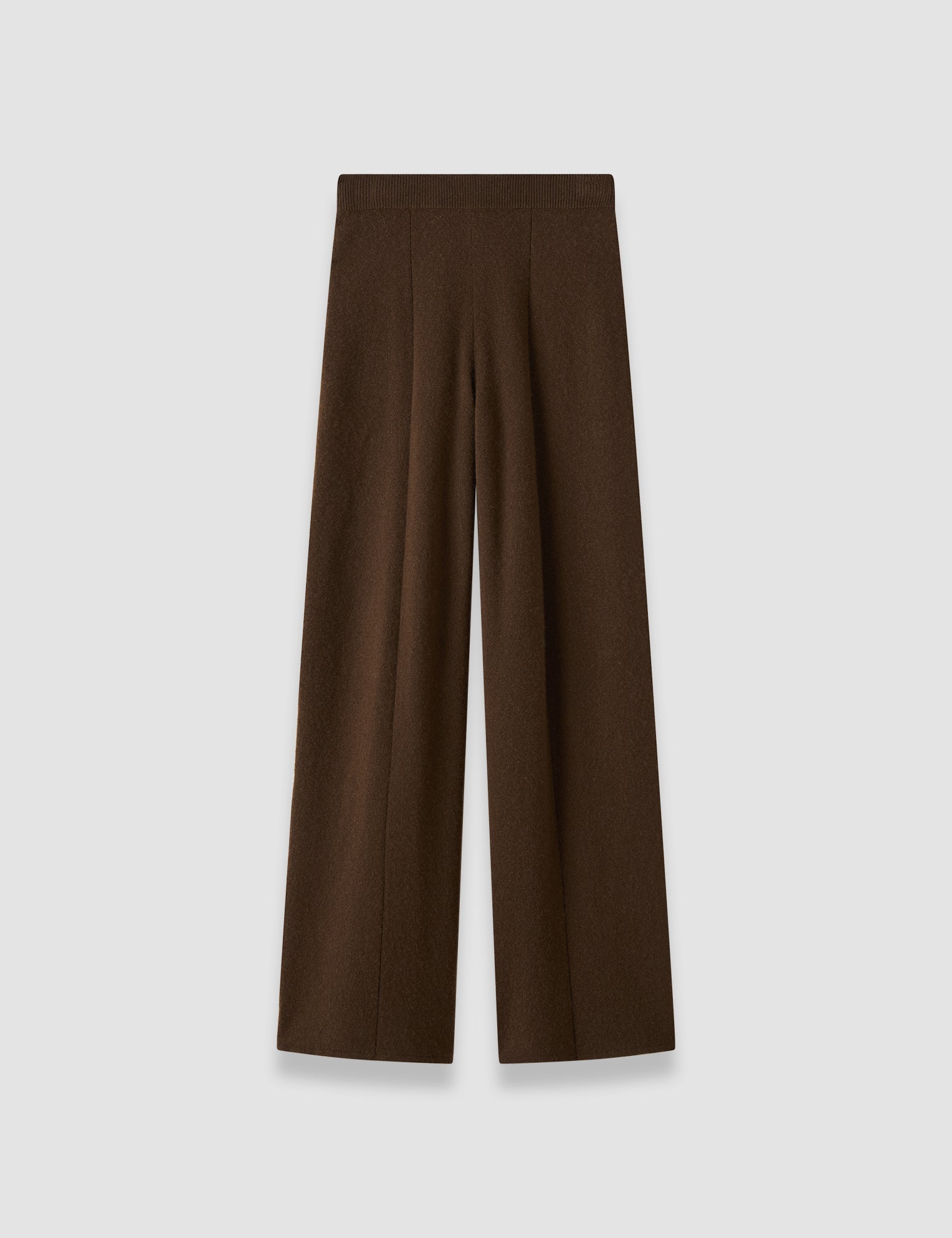 Brown Viola Light Pure Cashmere Trousers - Joseph