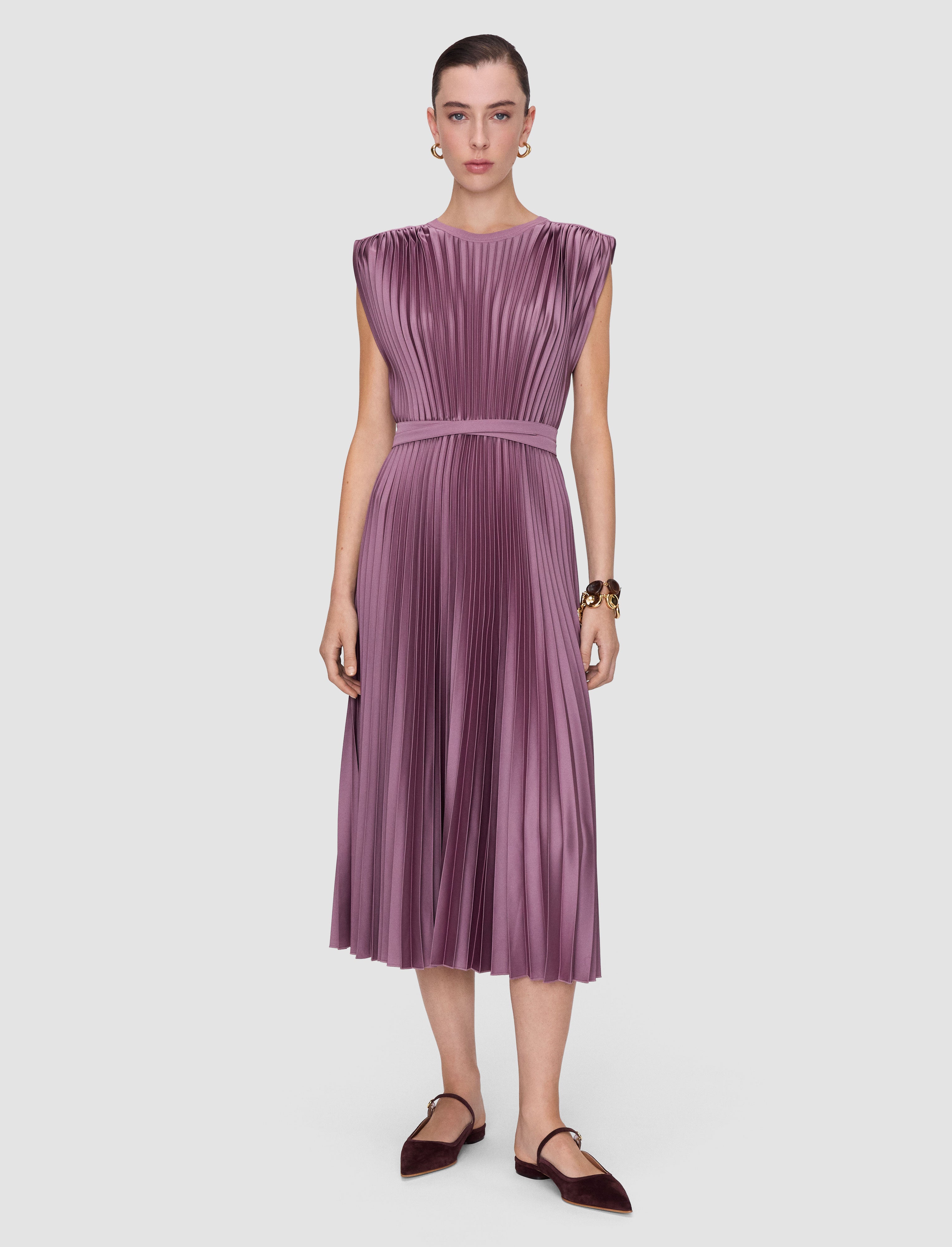 purple-volta-knit-weave-plisse-dress-JOSEPH