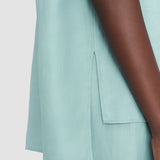 Blue Volu Light Linen Blend Shirt - Joseph