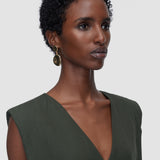 Green Vssad Viscose Tailoring Dress - Joseph