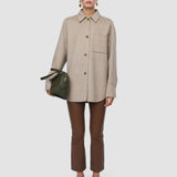 Wada Double Face Cashmere Overshirt