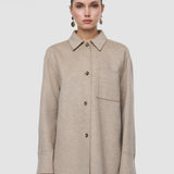 Wada Double Face Cashmere Overshirt