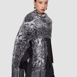 Winster Fluffy Alpaca Snake Scarf