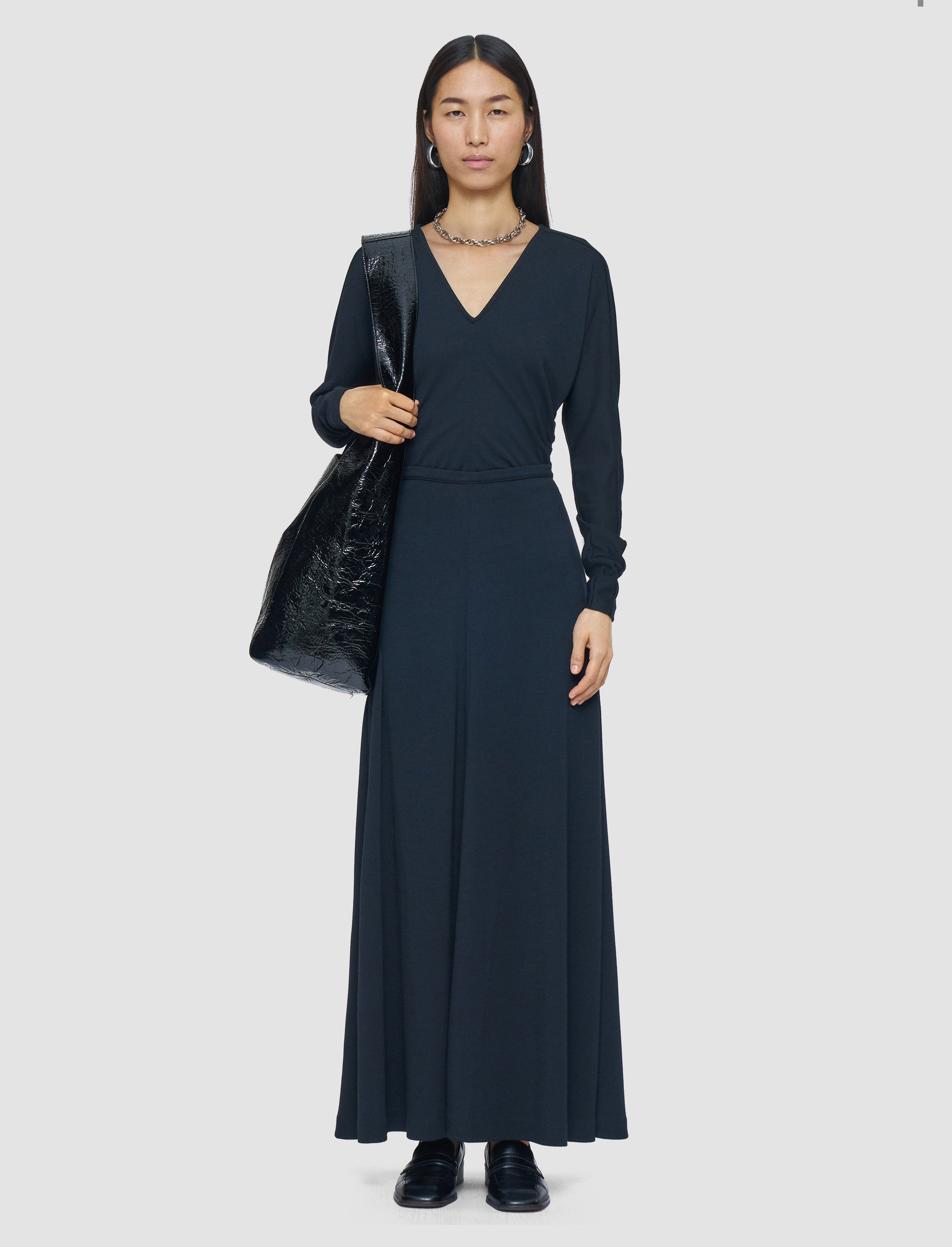 black-wool-jersey-maxi-skirt-JOSEPH