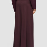 Wool Jersey Maxi Skirt