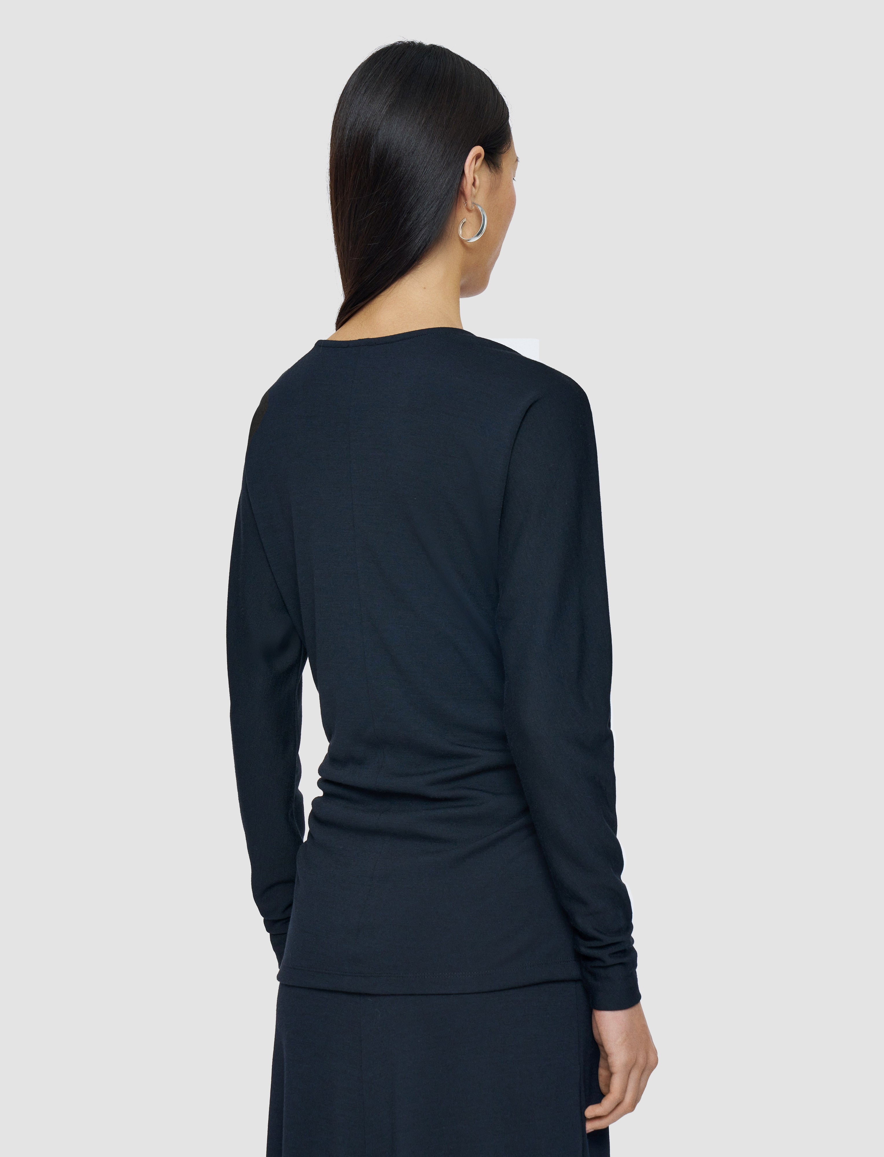 black-wool-jersey-v-neck-top-JOSEPH