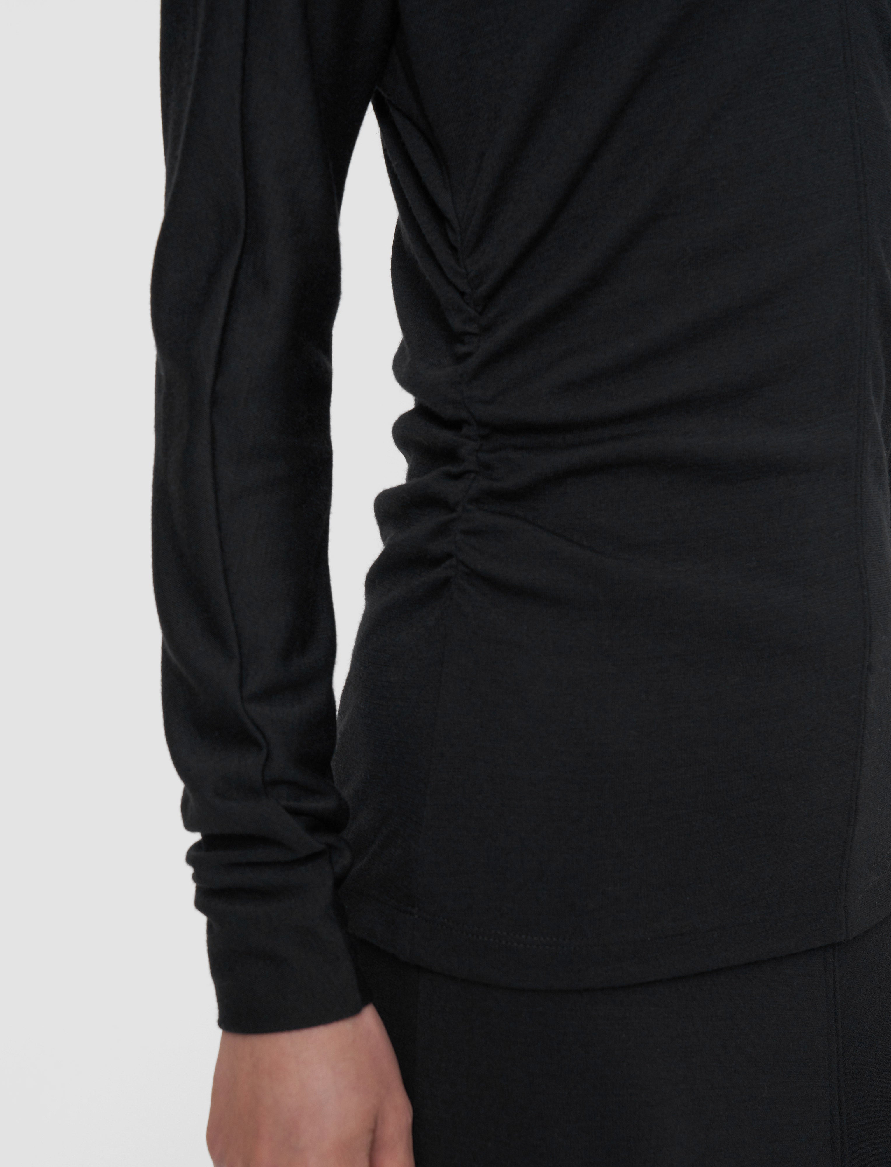 black-wool-jersey-v-neck-top-JOSEPH