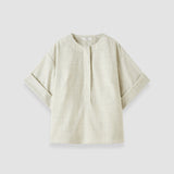 Blouse Yani en laine légère 