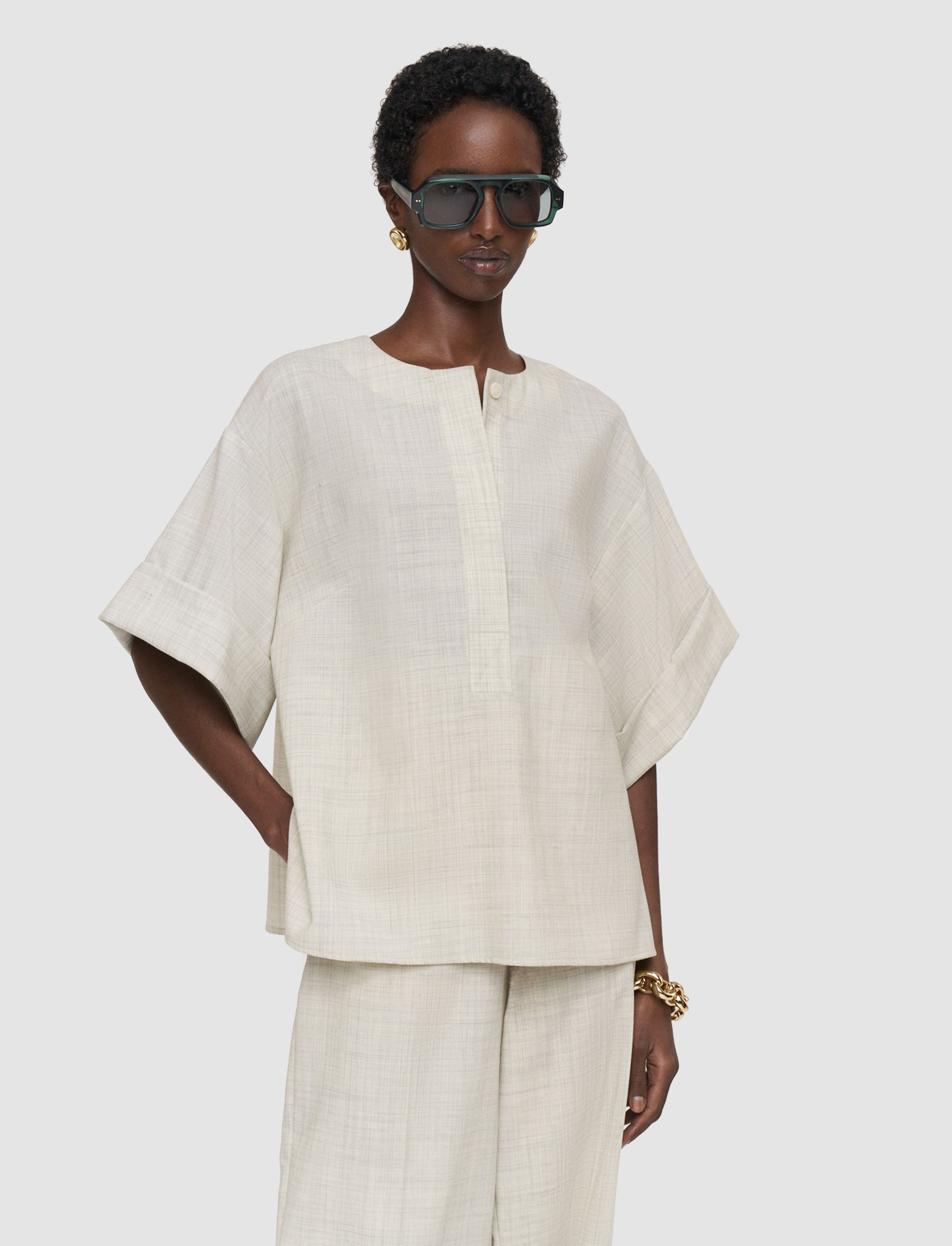 blanc-blouse-yani-en-laine-legere-JOSEPH