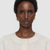 White Yani Light Wool Blouse - Joseph
