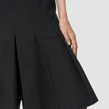 Grey Yanis Flannel Wool Long Shorts - Joseph
