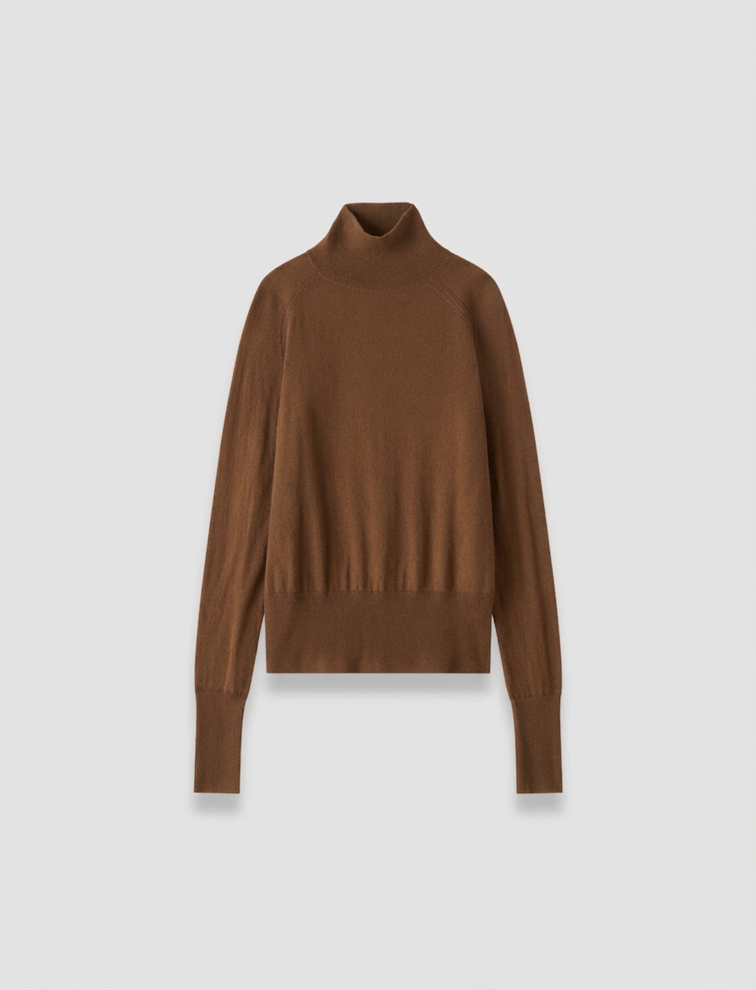 marron-pull-col-montant-yara-en-cashair-JOSEPH