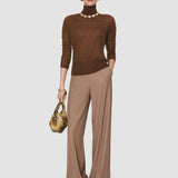 Pull col montant Yara en cashair 