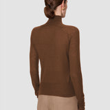 Pull col montant Yara en cashair 