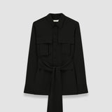 Chemise Yas en soie crêpe de chine 