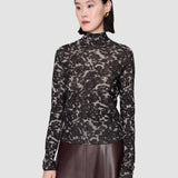 Multicolour Yasmin Cashair Jacquard High Neck Jumper - Joseph