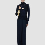 Blue Yasmin Cashair Snake Knitwear - Joseph