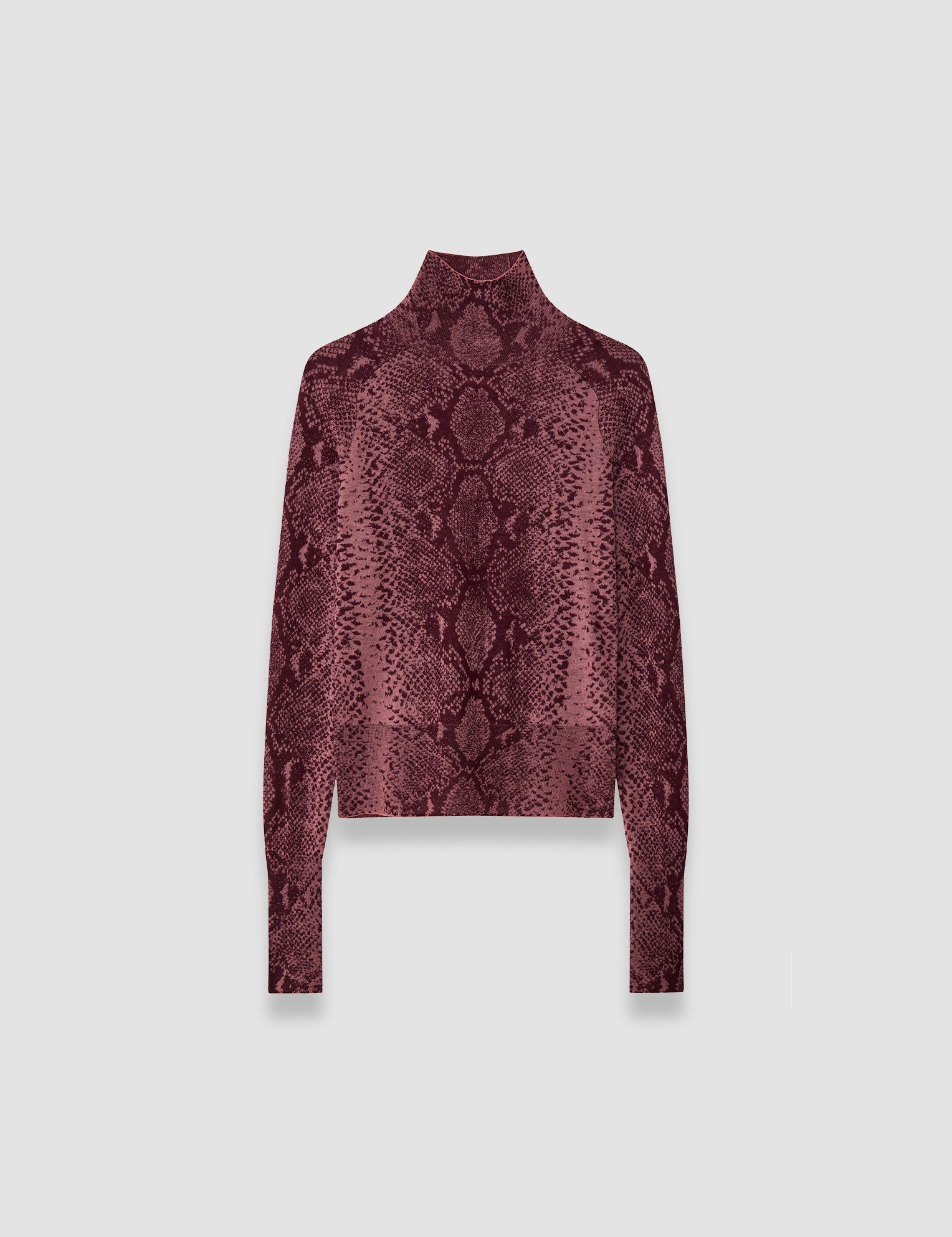 Purple Yasmin Cashair Snake Knitwear - Joseph
