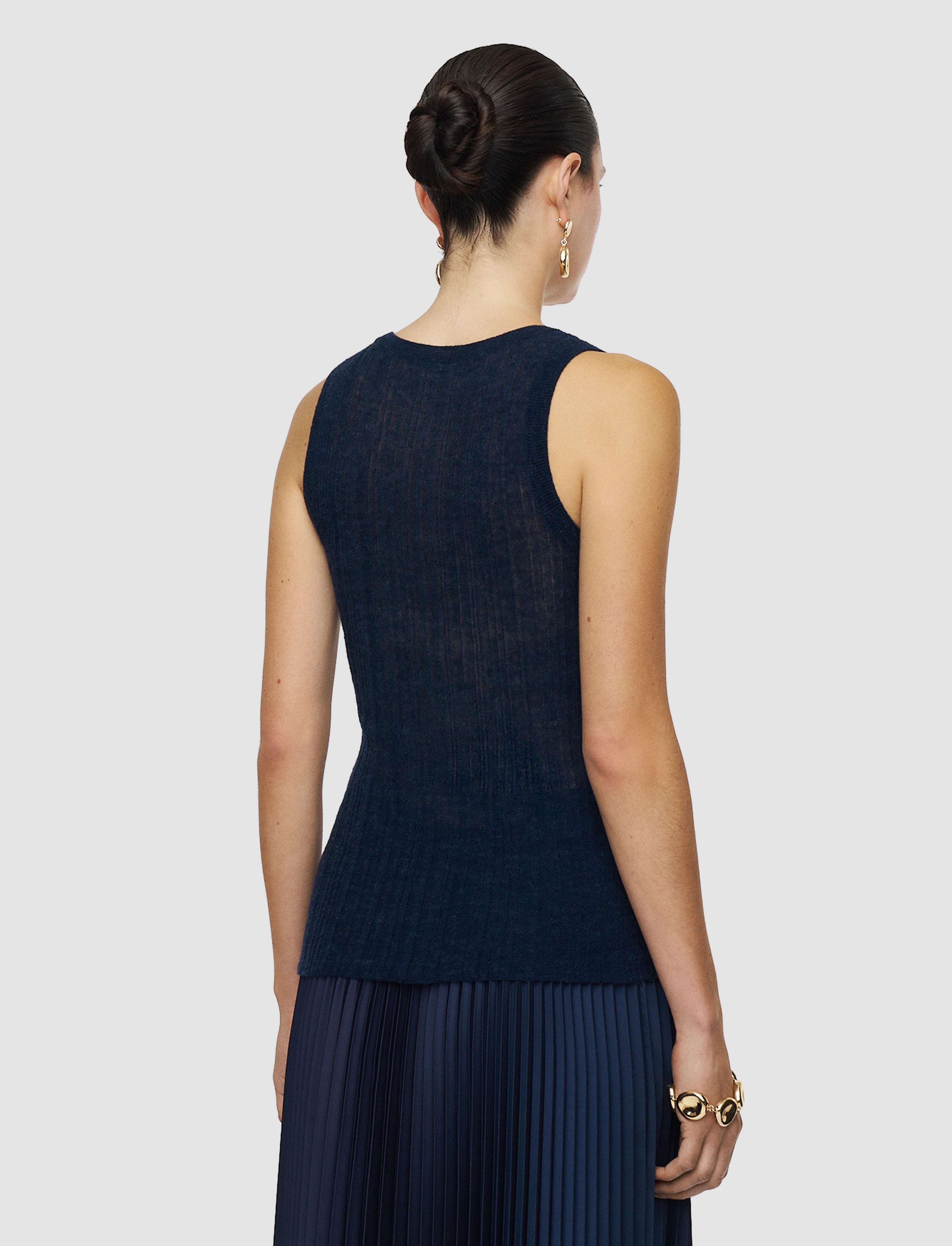 blue-ycaza-sheer-wool-rib-vest-JOSEPH