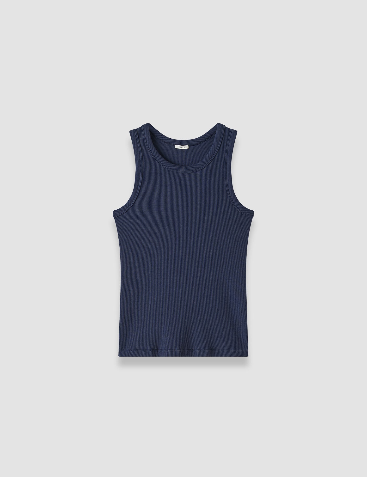 Blue Yeux Cotton Rib Tank Top - Joseph