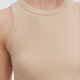 Yeux Cotton Rib Vest
