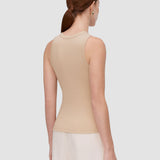 Yeux Cotton Rib Vest