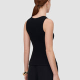 Yeux Cotton Rib Vest