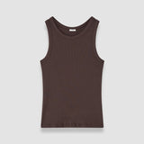 Yeux Cotton Rib Vest