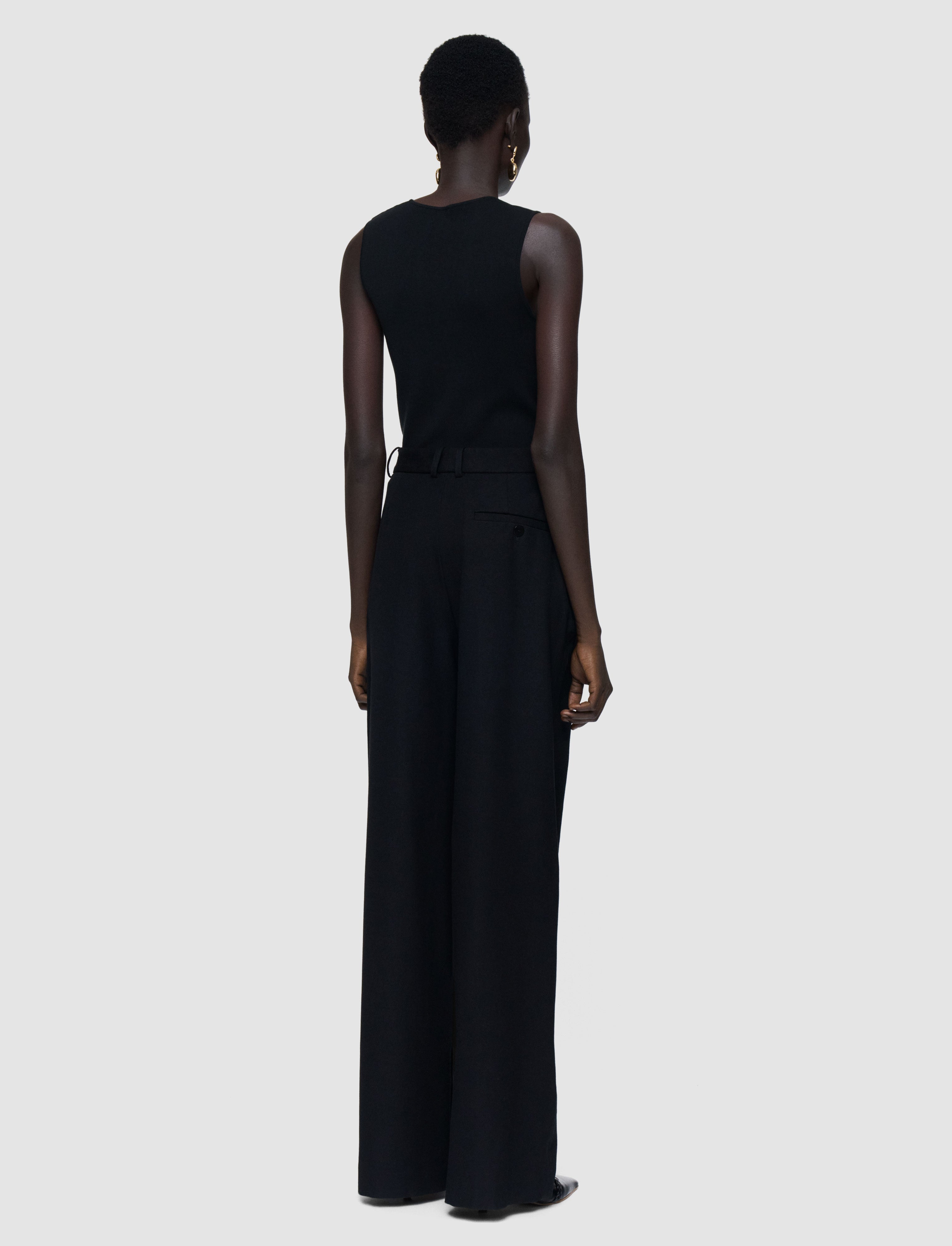 black-yukio-gabardine-stretch-trousers-JOSEPH